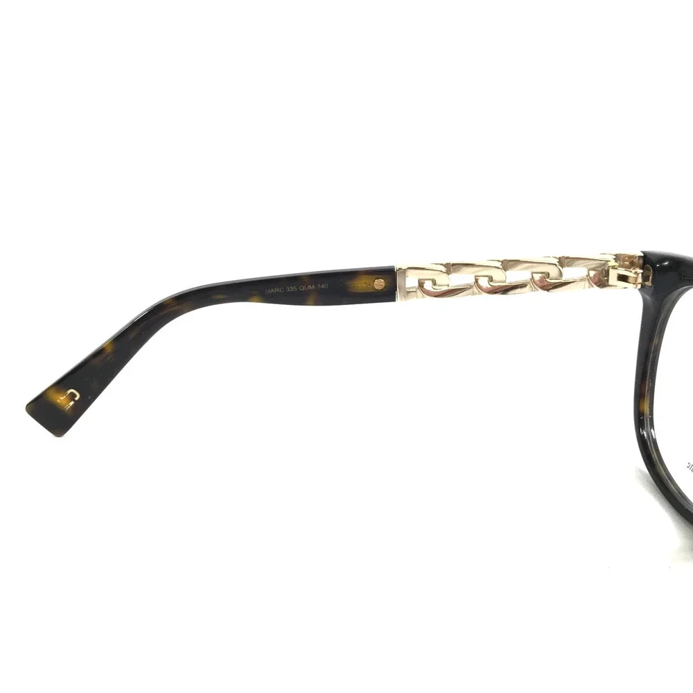 Marc Jacobs Eyeglasses Frames 335 QUM Tortoise Brown Cat Eye Full Rim 52-19-140